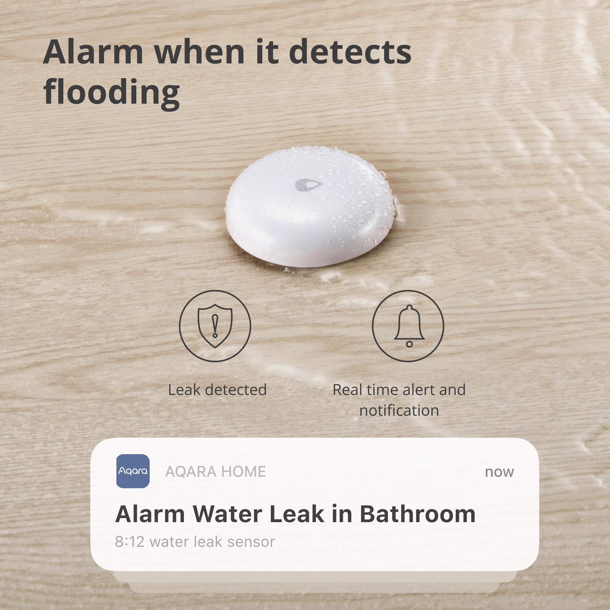 Leak Sensor AQARA, White - buy in Cyprus